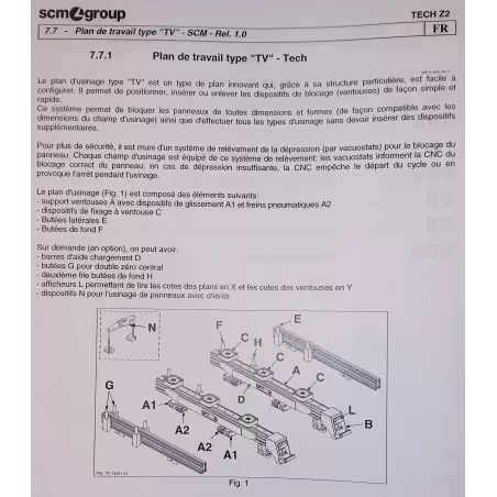 CENTRE DE FRAISAGE & PERCAGE 4 AXES - SCM TECH Z2-31