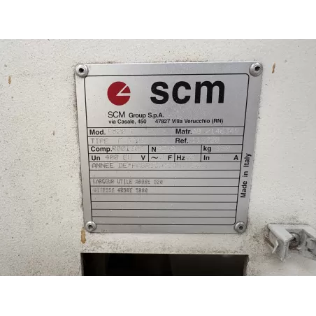 DÉGAUCHISSEUSE A REGLAGE ELECTRIQUE 520 MM - SCM F520E