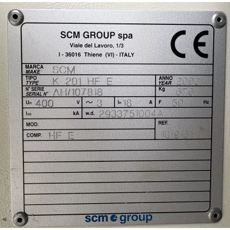 OCCASION PLAQUEUSE DE CHANT - SCM OLIMPIC K201 HF E