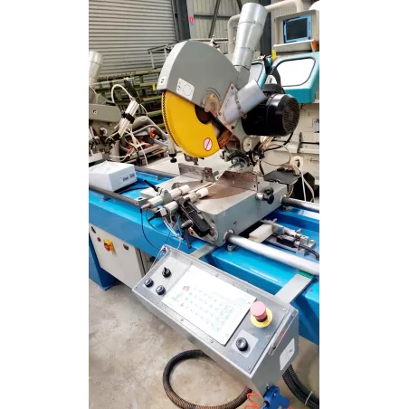 OCCASION TRONCONNEUSE DOUBLE 2x3KW NUMERISEE 3,50m PERTICI UNIVER 403IP : GEDIMO