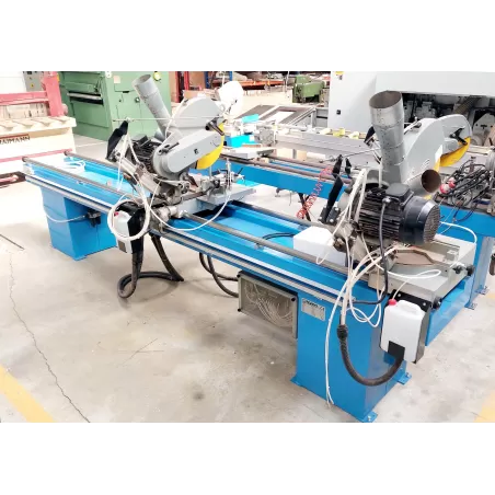 OCCASION TRONCONNEUSE DOUBLE 2x3KW NUMERISEE 3,50m PERTICI UNIVER 403IP : GEDIMO