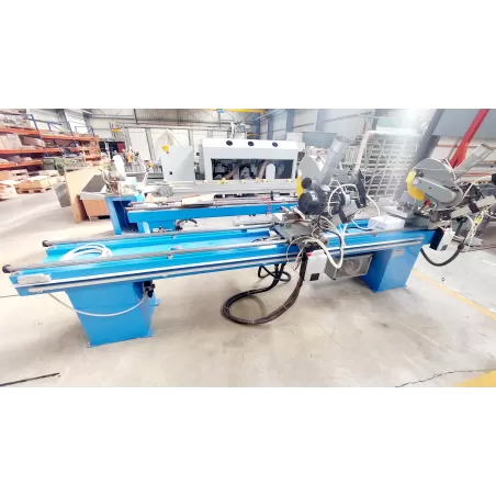 OCCASION TRONCONNEUSE DOUBLE 2x3KW NUMERISEE 3,50m PERTICI UNIVER 403IP : GEDIMO